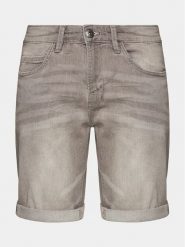 INDICODE Szorty jeansowe Kaden 70-100 Szary Regular Fit. Szare szorty męskie INDICODE, bez wzorów, z bawełny. Za 229.99 zł.