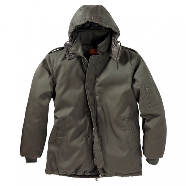 Parka Idaho Canada. Zielone parki damskie PERCUSSION, m, bez wzorów, z bawełny. Za 287.00 zł.