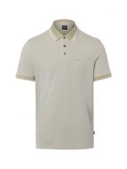 BOSS koszulka polo Mężczyźni Bawełna (100%) zielony, L. Zielone koszulki polo męskie Boss, l, bez wzorów, z bawełny, bez ramiączek. Za 599.95 zł.