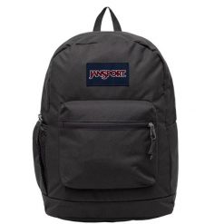 Plecak sportowo-turystyczny dla dorosłych Cross Town Plus Backpack. Szare plecaki damskie JanSport, bez wzorów, z materiału, sportowe. Za 159.99 zł.