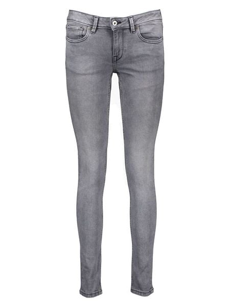 Pepe Jeans Dżinsy "Pixie" - Skinny fit - w kolorze jasnoszarym rozmiar: W31/L32. Szare jeansy damskie Pepe Jeans. Za 152.62 zł.