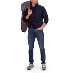 Bluza męska Napapijri NP0A4FQV. Niebieskie bluzy bez kaptura męskie Napapijri, m. Za 269.99 zł.