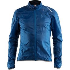 Craft kurtka rowerowa męska Lithe, niebieski L. Niebieskie kurtki treningowe męskie Craft, l, bez wzorów, rowerowe. Za 359.00 zł.