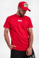 T-shirt DSQUARED2. T-shirty męskie Dsquared2, m, bez wzorów, bez kołnierzyka. W wyprzedaży za 825.30 zł.