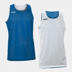 Koszulka do koszykówki dla dorosłych Joma Aro dwustronna. Niebieskie t-shirty damskie Joma, s, bez wzorów, z meshu, bez kołnierzyka. Za 168.00 zł.