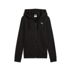 Damska bluza z kapturem zapinana na zamek Puma Essential Fleece. Czarne bluzy z kapturem damskie Puma. Za 295.50 zł.
