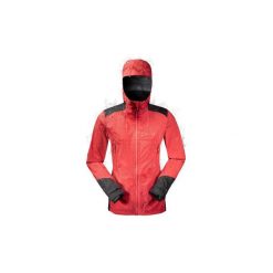 Kurtka turystyczna MH900 damska. Czerwone kurtki damskie QUECHUA, na zimę, xl, bez wzorów, z elastanu, bez kaptura. W wyprzedaży za 299.99 zł.