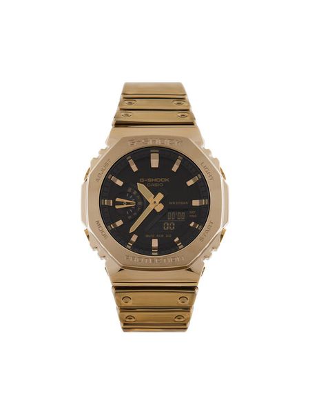 G-Shock Zegarek GM-2100YMG-9AER Złoty. Żółte, analogowe zegarki męskie G-Shock, złote. Za 1,209.00 zł.