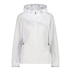 Kurtka damska turystyczna CMP 33A5176. Białe kurtki damskie CMP, l, bez wzorów, z softshellu, z kapturem. W wyprzedaży za 328.99 zł.