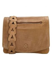 HIDE & STITCHES Skórzana torebka w kolorze jasnobrązowym - 21 x 17 x 4 cm rozmiar: onesize. Brązowe torebki klasyczne damskie HIDE & STITCHES, bez wzorów, z materiału, bez dodatków. Za 173.99 zł.