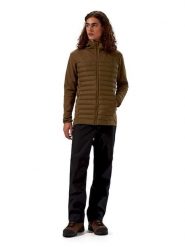 Berghaus Kurtka hybrydowa "Vaskye" w kolorze jasnobrązowym rozmiar: 52. Brązowe kurtki outdoor męskie Berghaus, bez wzorów, bez kaptura. Za 304.99 zł.