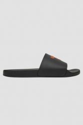 GUESS Czarne męskie klapki Palma, Rozmiar 44. Czarne klapki i japonki męskie Guess. Za 209.99 zł.