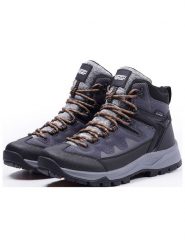 Icepeak Buty trekkingowe "WYNNES MR" w kolorze szaro-granatowo-czarnym rozmiar: 43. Czarne buty trekkingowe męskie ICEPEAK, z materiału, bez zapięcia, outdoorowe. Za 204.48 zł.