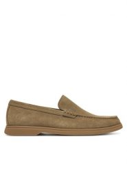 BOSS Mokasyny Sienne 50543083 Zielony. Zielone mokasyny męskie Boss, ze skóry. Za 519.99 zł.