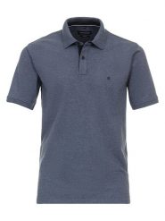 CASAMODA Koszulka polo w kolorze niebieskim rozmiar: 4XL. Niebieskie koszulki polo męskie CASAMODA, xl, bez wzorów, bez ramiączek. Za 92.42 zł.
