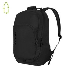 Plecak Alpinus Lyon 22 l materiał PET. Czarne plecaki damskie Alpinus, bez wzorów, z materiału, biznesowe. Za 149.99 zł.