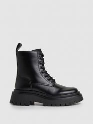 Pepe Jeans FOOTWEAR Botki "Queen Bass" w kolorze czarnym rozmiar: 37. Czarne botki damskie Pepe Jeans FOOTWEAR, z jeansu, bez obcasa, bez zapięcia. Za 214.70 zł.