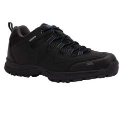 Buty Turystyczne Męskie Finley Low Cut. Czarne buty trekkingowe męskie Trespass, z materiału, bez zapięcia, trekkingowe. Za 272.99 zł.