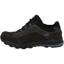Buty do chodzenia męskie Hanwag Banks Low Gtx. Czarne buty trekkingowe męskie Hanwag, z materiału, bez zapięcia, trekkingowe. Za 1,137.00 zł.