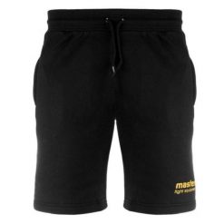 Shorty Męskie. Czarne szorty męskie Masters, bez wzorów, z bawełny. Za 167.99 zł.