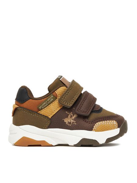 Beverly Hills Polo Club Sneakersy EO-FD3068-010 Khaki. Brązowe buty sportowe chłopięce Beverly Hills Polo Club, z materiału, bez zapięcia. Za 109.99 zł.