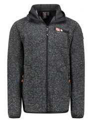 Canadian Peak Kurtka polarowa "Tiparneak" w kolorze antracytowym rozmiar: L. Czarne kurtki męskie Canadian Peak, l, z aplikacjami, z polaru, bez kaptura. Za 100.99 zł.