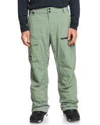 Spodnie do sportów zimowych dla Mężczyzn UTILITY. Żółte spodnie materiałowe męskie Quiksilver, bez wzorów, z poliesteru, sportowe. Za 719.99 zł.