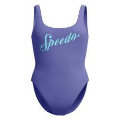 Damski Jednoczęściowy Kostium Kąpielowy Z Logo UBack. Niebieskie stroje jednoczęściowe damskie Speedo, bez wzorów. Za 202.99 zł.