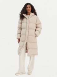 Lacoste Kurtka zimowa BF2614 Beżowy Regular Fit. Brązowe kurtki damskie Lacoste, na zimę, bez wzorów, z syntetyku, bez kaptura. Za 1,639.00 zł.