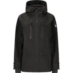 Damska kurtka narciarska Whistler Takoda. Czarne kurtki damskie WHISTLER, bez wzorów, bez kaptura, narciarskie. Za 528.00 zł.