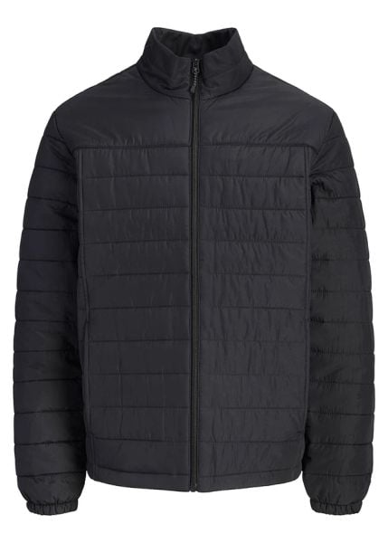 Kurtka pikowana. Czarne kurtki męskie bonprix, m, bez wzorów, bez kaptura. Za 144.99 zł.