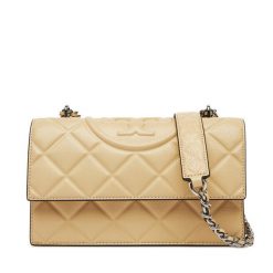 Torebka Tory Burch. Brązowe torebki klasyczne damskie Tory Burch, bez wzorów, wizytowe, bez kołnierzyka, bez ramiączek. Za 2,689.00 zł.