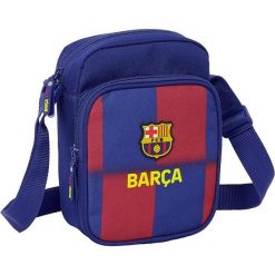 Praktyczna torba boczna Barcelony 25-26. Niebieskie torebki klasyczne damskie FC Barcelona, bez wzorów, bez dodatków. Za 99.00 zł.