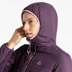 Damska kurtka z kapturem Dare 2B Torrek Lite Insulated. Szare kurtki damskie Dare 2b, m, bez wzorów, z materiału, z kapturem. Za 287.00 zł.