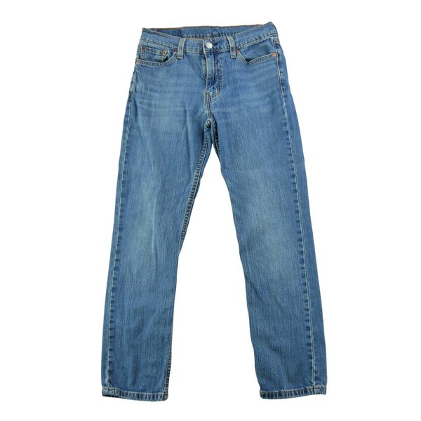 Second life - Levi Strauss spodnie jeansowe męskie 511 Slim - Jak nowy. Niebieskie spodnie materiałowe męskie Levi's, bez wzorów, z jeansu, sportowe. Za 127.76 zł.