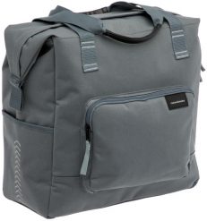 Torba na zakupy rowerowa „Tulum Camella”, szara. Szare torebki klasyczne damskie NEW LOOXS, bez wzorów, z materiału, bez dodatków. Za 358.49 zł.