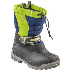 Buty zimowe dziecięce Meind Snowy 3000 śniegowce. Zielone buty zimowe męskie MEINDL, na zimę, z futra, bez zapięcia. Za 479.00 zł.