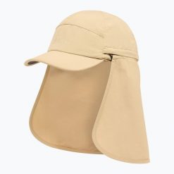 Czapka z daszkiem Jack Wolfskin Canyon. Brązowe czapki z daszkiem damskie Jack Wolfskin, bez wzorów. Za 129.99 zł.