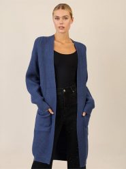 APART Kardigan w kolorze niebieskim rozmiar: 40/42. Niebieskie kardigany damskie Apart, bez wzorów, z kaszmiru. Za 207.39 zł.