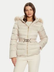 Marciano Guess Kurtka puchowa 4BGL14 7187A Beżowy Regular Fit. Brązowe kurtki damskie Marciano Guess, z aplikacjami, z puchu, bez kaptura. Za 1,259.00 zł.