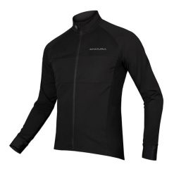 Bluza rowerowa męska Endura FS260 Pro Jetstream II. Czarne bluzy bez kaptura męskie ENDURA, bez wzorów, bez kołnierzyka, bez ramiączek. Za 319.99 zł.
