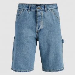 Szorty Jack & Jones Alex Carpeter 830 Blue. Niebieskie szorty męskie Jack&Jones, bez kołnierzyka. Za 186.08 zł.