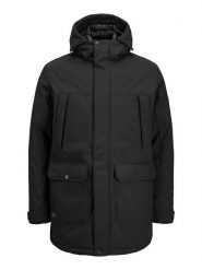 Jack & Jones Parka "Finn" w kolorze czarnym rozmiar: M. Czarne parki męskie Jack & Jones, m, bez wzorów. Za 348.90 zł.