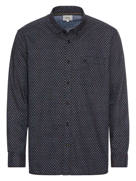 Camel Active Koszula w kolorze granatowym rozmiar: M. Niebieskie koszule męskie Camel Active, m, bez wzorów, z bawełny, bez kołnierzyka, bez ramiączek. Za 104.14 zł.