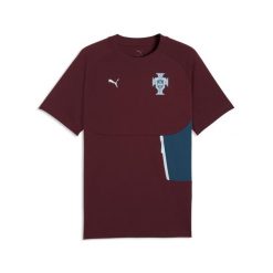 Męska koszulka Portugalii PUMATECH z kieszenią PUMA. Czerwone t-shirty sportowe męskie Puma, m, bez ramiączek, do biegania. Za 199.00 zł.