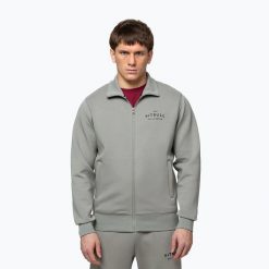 Bluza męska Pitbull Sampson Zip. Szare bluzy z kapturem męskie PITBULL, m, z bawełny. Za 269.99 zł.