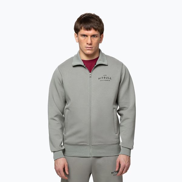 Bluza męska Pitbull Sampson Zip. Szare bluzy z kapturem męskie PITBULL, m, z bawełny. Za 269.99 zł.