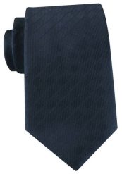 Męski Krawat - Głęboki Granat, Faktura w Kwadraty - Angelo di Monti. Niebieskie krawaty i muchy męskie Angelo di Monti, bez wzorów, z tkaniny, eleganckie. Za 49.99 zł.
