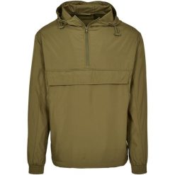Kurtka Unisex Basic Pull Over Dla Dorosłych. Białe kurtki damskie BUILD YOUR BRAND, xl, bez wzorów, bez kaptura. Za 217.99 zł.
