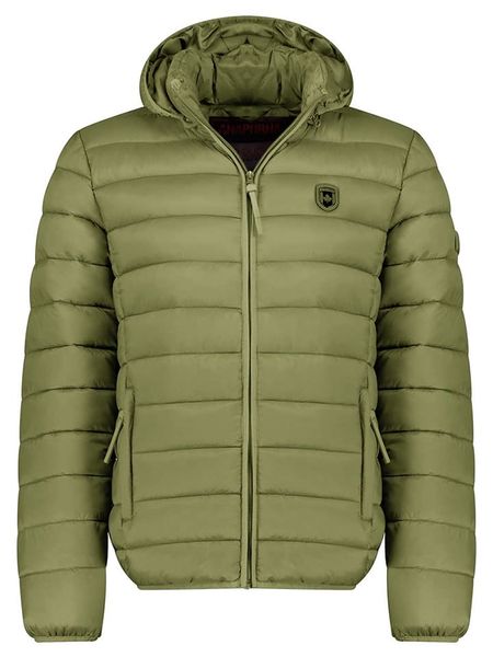 ANAPURNA Kurtka pikowana "Amitalana" w kolorze zielonym rozmiar: XL. Zielone kurtki męskie ANAPURNA, xl, z aplikacjami, bez kaptura. Za 148.61 zł.